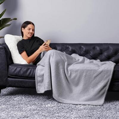 Moon Rock Grey Blanket