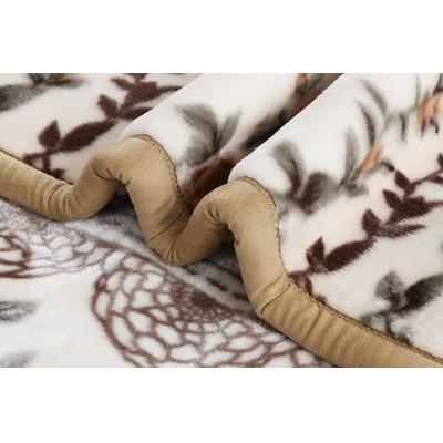 Winter velvet wool blanket