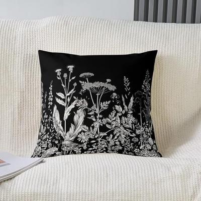 Plant flower pillow