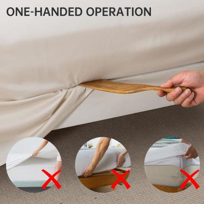 Wooden smooth mattress lifter